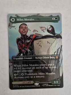 Miles Morales (0234) (Borderless) Marvel's Spider-Man Foil - Image 1