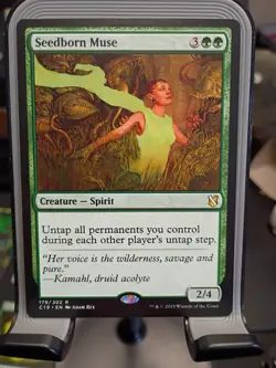 Seedborn Muse, Awaken the Woods, Birthing Pod, Terrasymbiosis-MTG Mono Green Lot - Image 4
