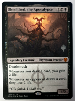Sheoldred, the Apocalypse - Promo Mythic - MTG Dominaria United - #075 NM - Image 1