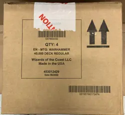 MTG MAGIC GATHERING WARHAMMER 40K COMMANDER DECKS SET OF 4 FACTORY SEALED 👀 - Image 2