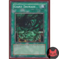 Yugioh Giant Trunade SD2-EN015 Common 1st Edition LP - Image 1