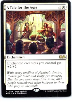 #34 A Tale for the Ages Wilds of Eldraine Rare - Image 1