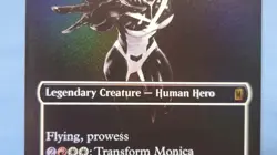 MTG Monica Rambeau Photon, Living Light (0356) - Foil - Borderless, NM-Mint, - Image 3