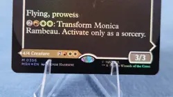MTG Monica Rambeau Photon, Living Light (0356) - Foil - Borderless, NM-Mint, - Image 4