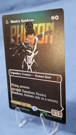 MTG Monica Rambeau Photon, Living Light (0356) - Foil - Borderless, NM-Mint, - Image 5
