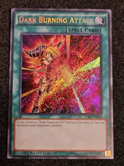 Yugioh Dark Burning Attack LDK2-ENS04 Limited Edition Ultra NM - Image 1