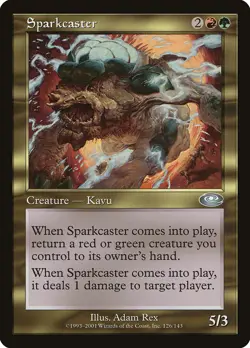 4x Sparkcaster - LP - Planeshift - SPARROW MAGIC mtg - Image 1