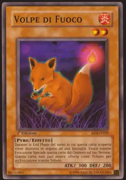 VOLPE DI FUOCO - RDS-IT029 1°EDIZIONE YU-GI-OH - Image 1