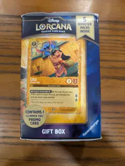 Disney Lorcana TCG: Archazia's Island Gift Set Featuring Lilo Promo foil SEALED - Image 1