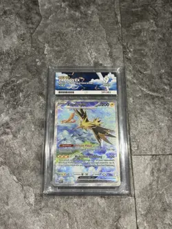 Pokemon TCG Zapdos EX Scarlet & Violet 151 Card 202/165 Ace 9 - Image 1