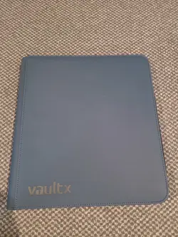 VaultX Exo-Tec XL Navy Blue Binder - 12 pockets/624 cards - Image 1