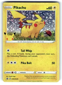Miscellaneous Cards & Products #SWSH039 Pikachu - Image 1