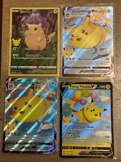 Pokemon TCG Celebrations 25th Anniversary 5-Card Lot Pikachu Greninja Holo - Image 1