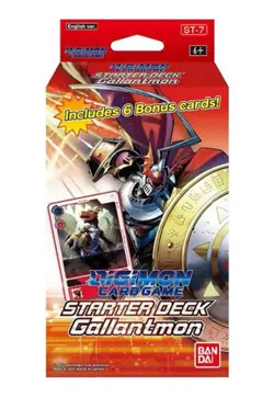 Bandai Digimon CCG ST-7 : Starter Deck Gallantmon (54 Cards) - Factory Sealed 811039035655 - Image 1