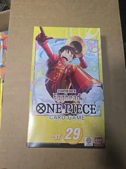 One Piece EGGHEAD Starter Deck St 29 Card Game TCG Factory Sealed English - Image 1