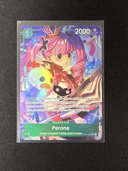 ONE PIECE TCG CARD Perona (Alternate Art) - Legacy of the Master (OP12) - Image 1
