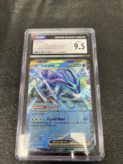B6 Pokemon TCG Suicune EX Classic Collection Trading Card 010/034 CGC 9.5 - Image 1
