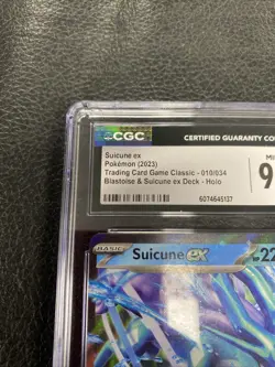 B6 Pokemon TCG Suicune EX Classic Collection Trading Card 010/034 CGC 9.5 - Image 2