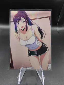 Sung Jin-Ah Solo Leveling Holographic Anime Collectible Trading Card - Image 1