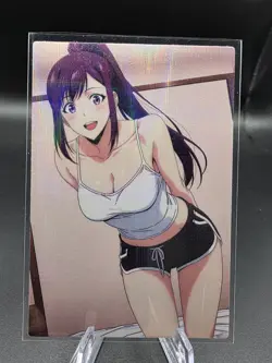 Sung Jin-Ah Solo Leveling Holographic Anime Collectible Trading Card - Image 2