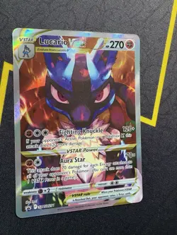 Pokemon TCG Lucario, Pikachu And Kingdra - DAMAGED 3 Card Lot - Image 3