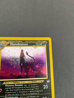 Pokemon TCG Houndoom 8/64 Neo Revelation Holo Rare Unlimited Card 2001 Vintage - Image 3