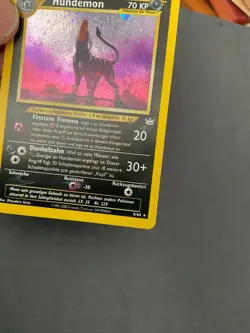 Pokemon TCG Houndoom 8/64 Neo Revelation Holo Rare Unlimited Card 2001 Vintage - Image 5