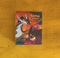 Lot of 39 Pokemon Mini Portfolio Charizard Gengar Holds 60 Cards. BINDER ONLY!! - Image 2