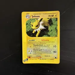 Pokemon Jolteon Card 13/144 Skyridge E-Series Reverse Holo - Image 1