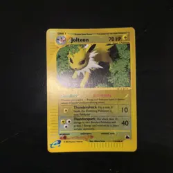 Pokemon Jolteon Card 13/144 Skyridge E-Series Reverse Holo - Image 2