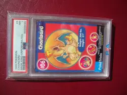 1999 Burger King Pokemon Charizard UnPerforated card # 6 Psa 7 Nm - Image 1