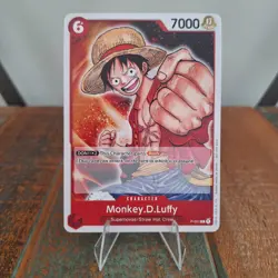 Monkey D Luffy P-001 One Piece Demo Deck Cards Promo - Image 1