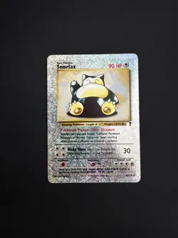 Snorlax and Slowpoke Reverse Holo Pokemon Cards - Image 1