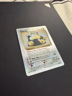 Snorlax and Slowpoke Reverse Holo Pokemon Cards - Image 2