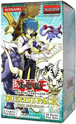 YUGIOH! Duelist Pack: Jesse Anderson Booster Box 1st Edition Sealed DP07 New - Image 2