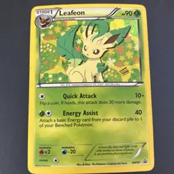 Pokemon Card - Leafeon Black And White Promo BW87 Holo Promo MP - Image 1