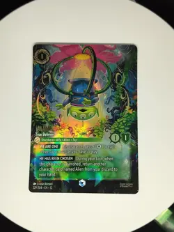 Alien True Believer Enchanted Disney Lorcana Wilds Unknown 229/204 English - Image 2