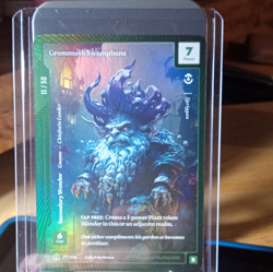 Wonders of the First Grommash Swampbane 11/50 Call of the Stones Rare Foil - Image 1