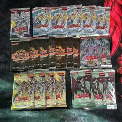 Yugioh Lot of 22 Booster Packs TP3 TAEV SOI EEN POTD *Likely Resealed* AS IS - Image 1