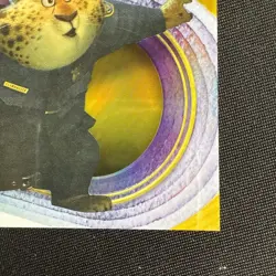 Benjamin Clawhauser 2025 Topps Chrome Disney Gold Refractor /50 #169 - Image 5