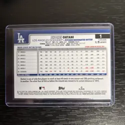 2025 Topps Chrome - Shohei Ohtani #1 RayWave Refractor - Image 2