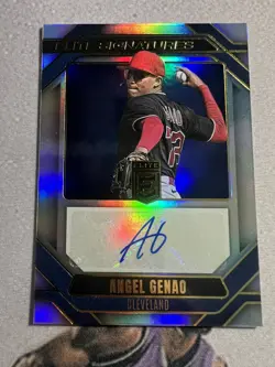 Angel Genao 2026 Donruss Elite Baseball Elite Signatures Auto Holo Foil - Image 1
