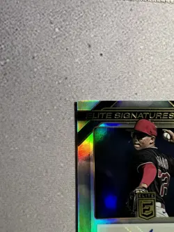 Angel Genao 2026 Donruss Elite Baseball Elite Signatures Auto Holo Foil - Image 4