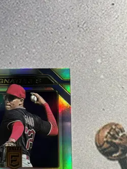 Angel Genao 2026 Donruss Elite Baseball Elite Signatures Auto Holo Foil - Image 5