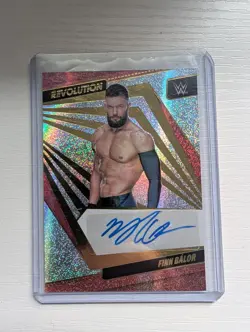 2022 Panini Revolution WWE Finn Balor Auto Card AG-FBL - Image 1