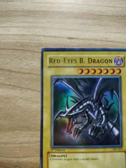 Yu-Gi-Oh! - Red-Eyes B. Dragon / 1st Edition - Ultra Rare / Holo - SDJ-001 - Image 2