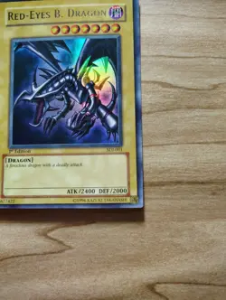 Yu-Gi-Oh! - Red-Eyes B. Dragon / 1st Edition - Ultra Rare / Holo - SDJ-001 - Image 4