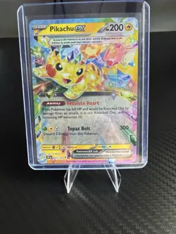 Pikachu ex 057/191 SV08 Surging Sparks English Holo Double Rare 200 HP - Image 1
