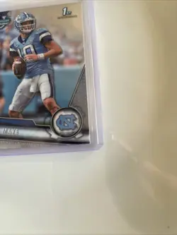 Drake Maye 1st Rookie Card 2023 Bowman Chrome University of North Carolina!!! - Image 4