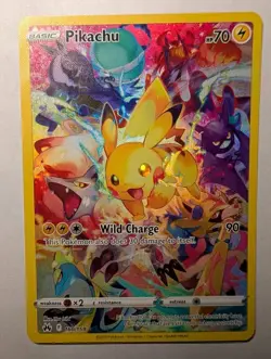 Pokemon TCG Pikachu (Secret) 160/159 Crown Zenith Secret Rare Holo English - Image 1
